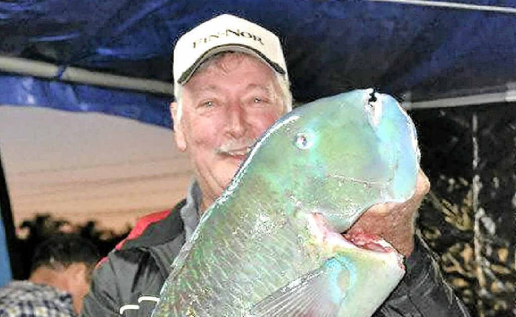 Topping the parrot class was Peter Otago with this 5.140kg catch. Topping the parrot class was Peter Otago with this 5.140kg catch.